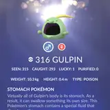 The Eater Pokémon from patreon