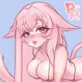 Pink Poday Art from patreon